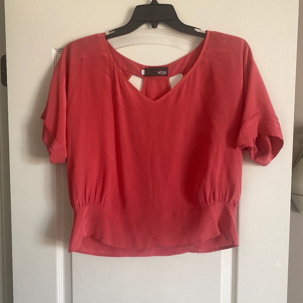 Silk cut out top